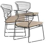 Nohr Loungeset Daman Met bank en 2 loungestoelen Zand