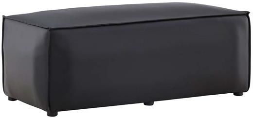 Venture Home Palermo Hocker | Poef 119 x 46 5 x 59 Zwart - Foto 2