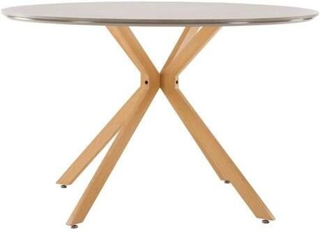 Nohr Ronde Eettafel Chenell Marmerlook 120cm grijs - Foto 2
