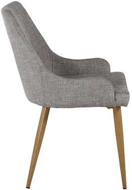 Venture Home Plaza Stoel 58 x 86 x 49 Grijs 2-pack