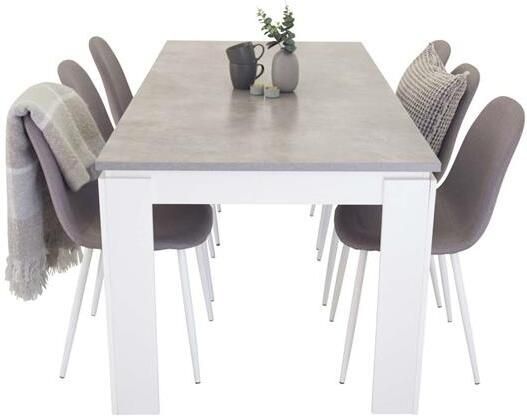 Venture Home Polar Stoel 44 x 94 5 x 42 Grijs - Foto 2