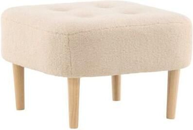 Venture Home Salina Hocker | Poef 59 x 40 x 59 Wit - Foto 3