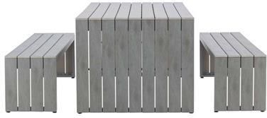 Nohr Outdoor Diningset Gideon Grijs