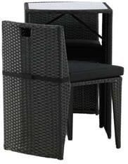 Venture Home Savanna Cafésset Zwart