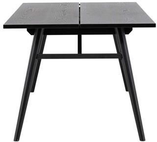 Hioshop Sleek eetkamertafel 95x195 cm zwart. - Foto 2