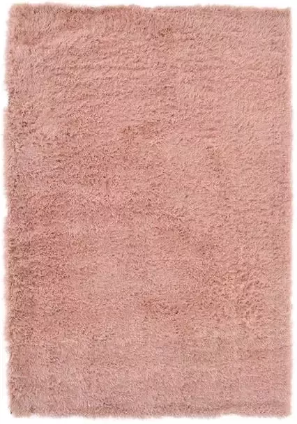 Vercai Rugs Soho Collectie Hoogpolig Vloerkleed Shaggy Tapijt voor Woonkamer Polyester Blush 200x290 cm - Foto 3