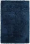 Vercai Rugs Soho Collectie Hoogpolig Vloerkleed Shaggy Tapijt voor Woonkamer Polyester Petrolblauw 80x150 cm - Thumbnail 1