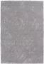 Vercai Rugs Jay Collectie Hoogpolig Vloerkleed Microfiber Tapijt voor Woonkamer Microfiber Polyester Zilver 155x220 cm - Thumbnail 1