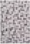 Vercai Rugs Nova Dots Collectie Laagpolig Vloerkleed Bedrukt Tapijt voor Woonkamer Polyester Grijs 80x150 cm - Thumbnail 2