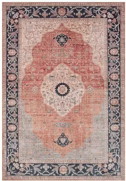 Vercai Rugs Toucan Collectie Laagpolig Vloerkleed Machine Wasbaar Polyester Multi Beige 200x290 cm - Foto 2
