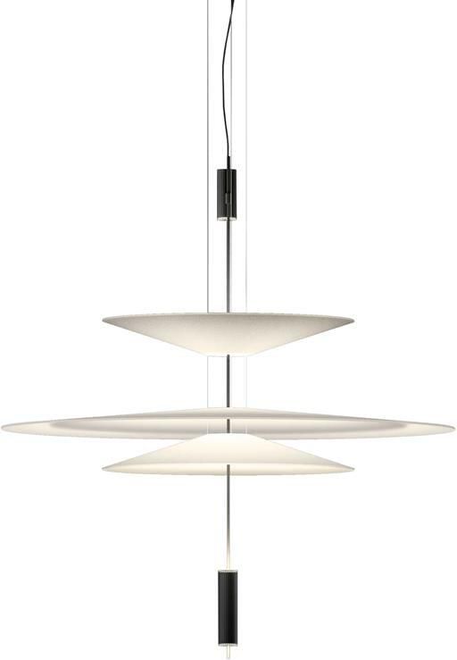 Vibia Flamingo 1530 hanglamp LED Ø90 grafiet