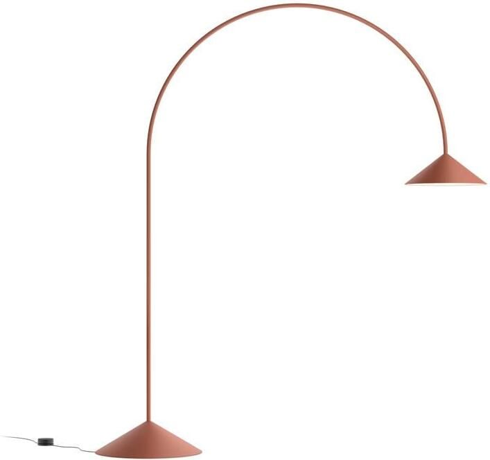 Vibia Out 4270 booglamp LED buiten Terra Red