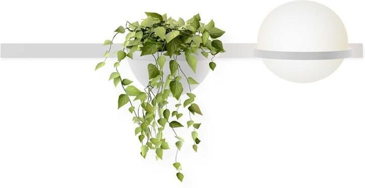 Vibia Palma 3702 wandlamp LED met plantenbak wit
