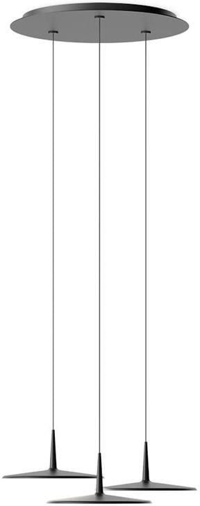 Vibia Skan 0280 cluster hanglamp LED Ø57 Black