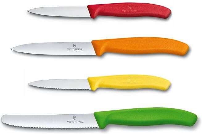 Victorinox Swiss Classic Keukenset 4-delig Multicolor RVS