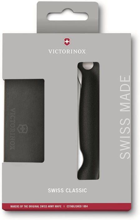Victorinox Swiss Classic Snijplankset 2-delig Zwart RVS
