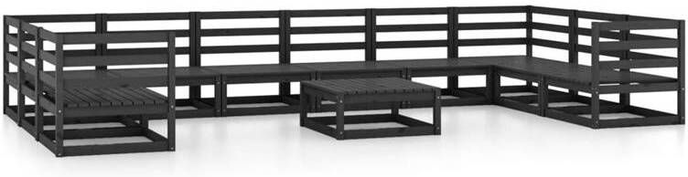 VidaXL 11-delige Loungeset massief grenenhout