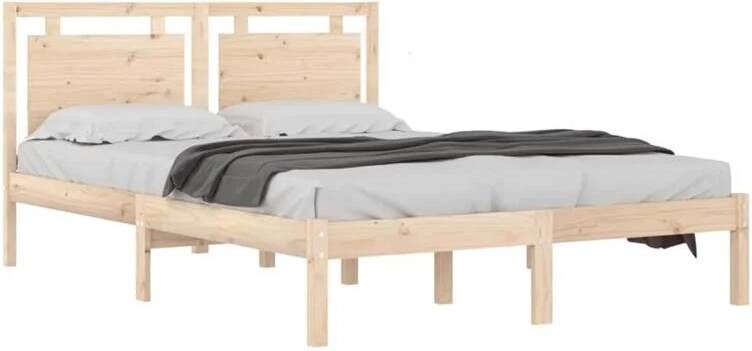 VidaXL -Bedframe-massief-hout-180x200-cm-Super-King-Size