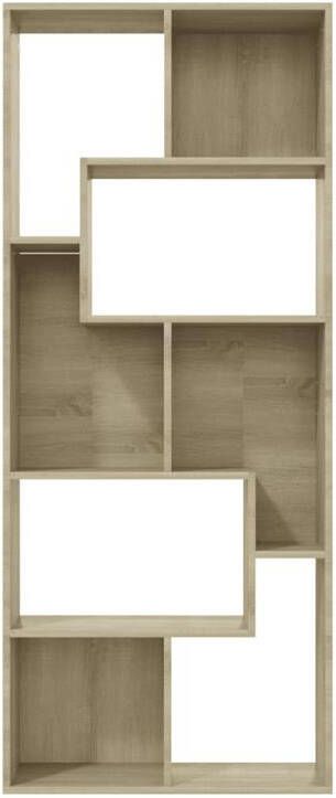 VidaXL -Boekenkast-67x24x161-cm-bewerkt-hout-sonoma-eikenkleurig - Foto 6