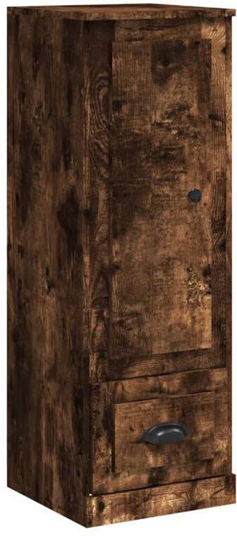 VidaXL -Hoge-kast-36x35 5x103 5-cm-bewerkt-hout-gerookt-eikenkleurig - Foto 4