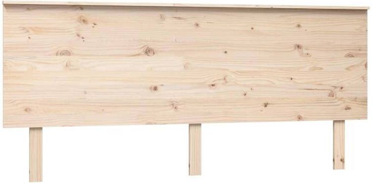 VIDAXL Hoofdbord 184x6x82 5 cm massief grenenhout - Foto 3