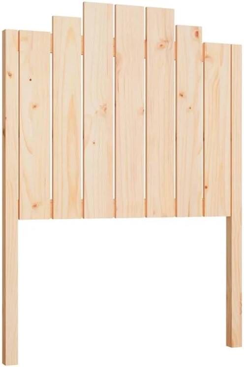 VidaXL Hoofdbord 81x4x110 cm massief grenenhout