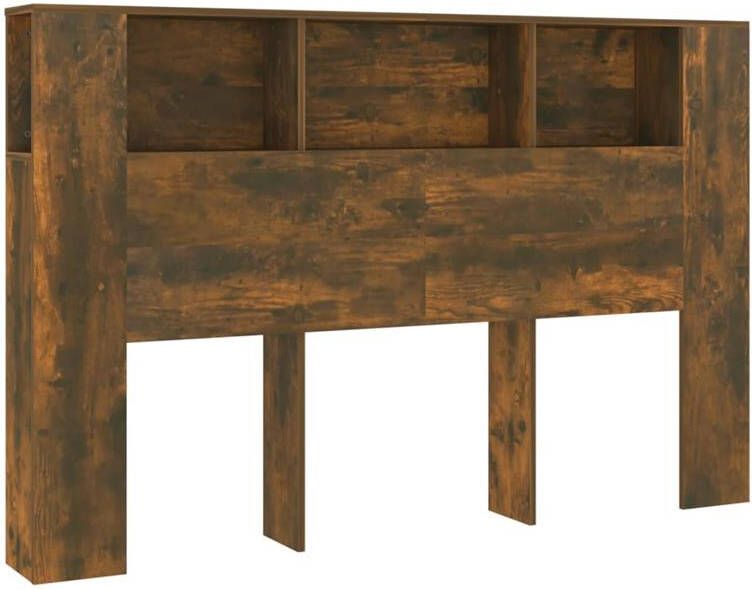VIDAXL Hoofdbordkast 160x18 5x104 5 cm gerookt eikenkleurig