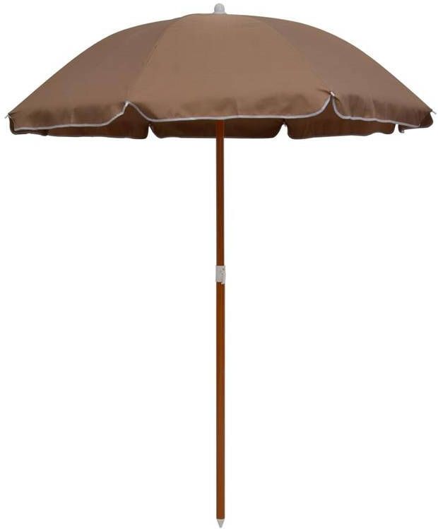 VidaXL Parasol Taupe 180 cm