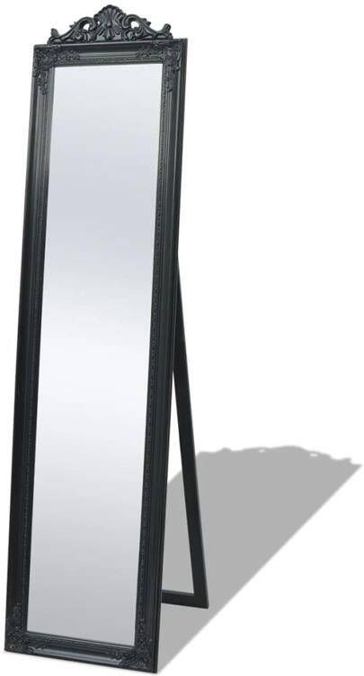 VidaXL Spiegel Zwart 160 x 40 cm