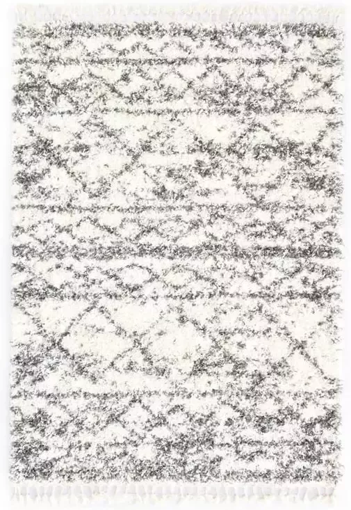 VidaXL Tapijt Berber shaggy hoogpolig 160x230 cm PP beige zandkleurig