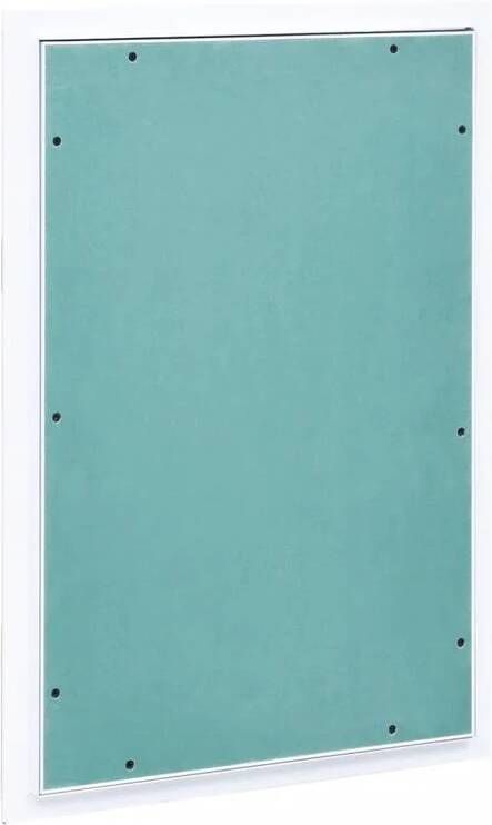 VidaXL Toegangspaneel met aluminium frame en gipsplaat 300x600 mm - Foto 2