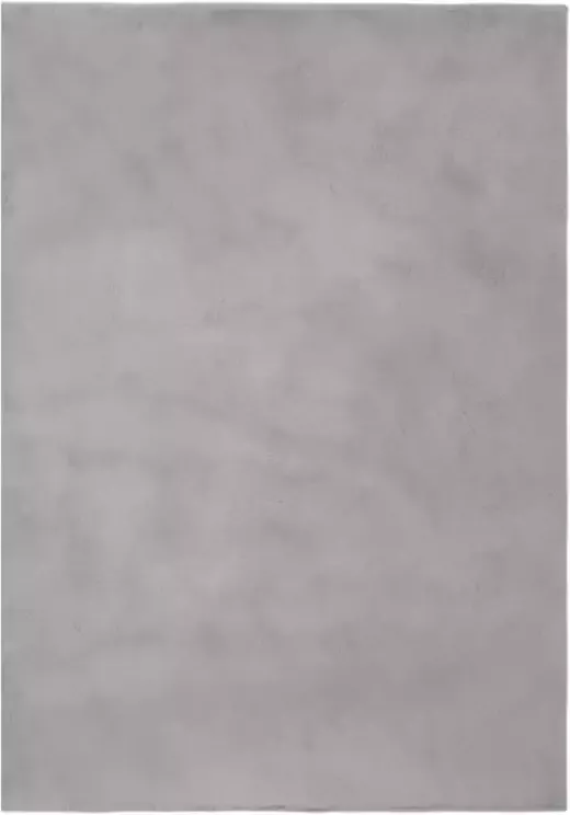 VidaXL Vloerkleed 180x270 cm kunstkonijnenbont grijs