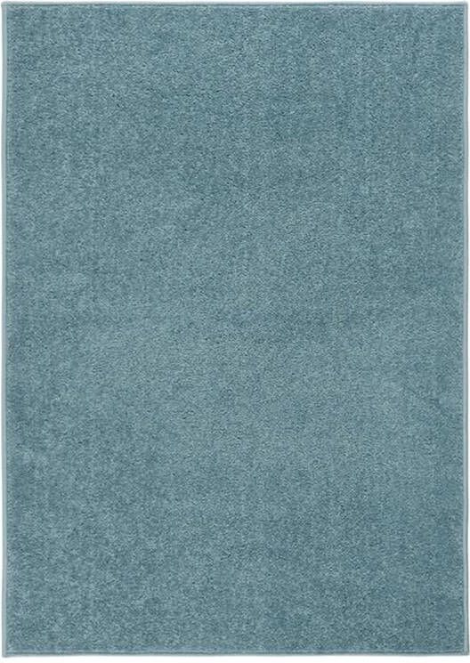 VidaXL -Vloerkleed-kortpolig-120x170-cm-blauw