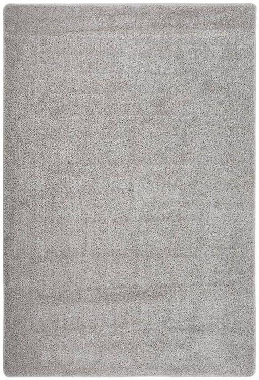 VidaXL -Vloerkleed-shaggy-anti-slip-140x200-cm-lichtgrijs