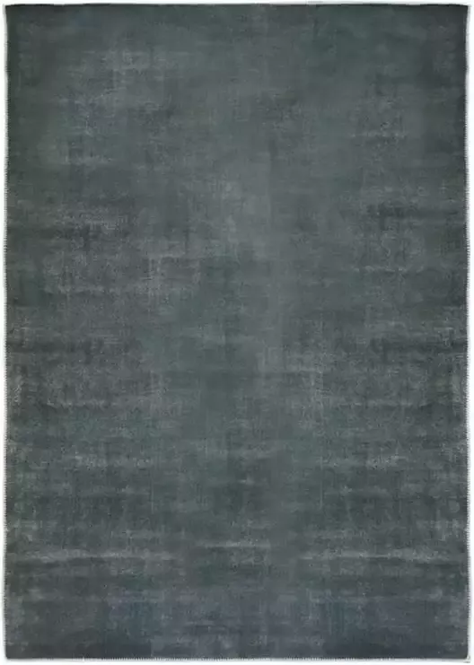 VidaXL Vloerkleed wasbaar opvouwbaar 120x170 cm polyester grijs