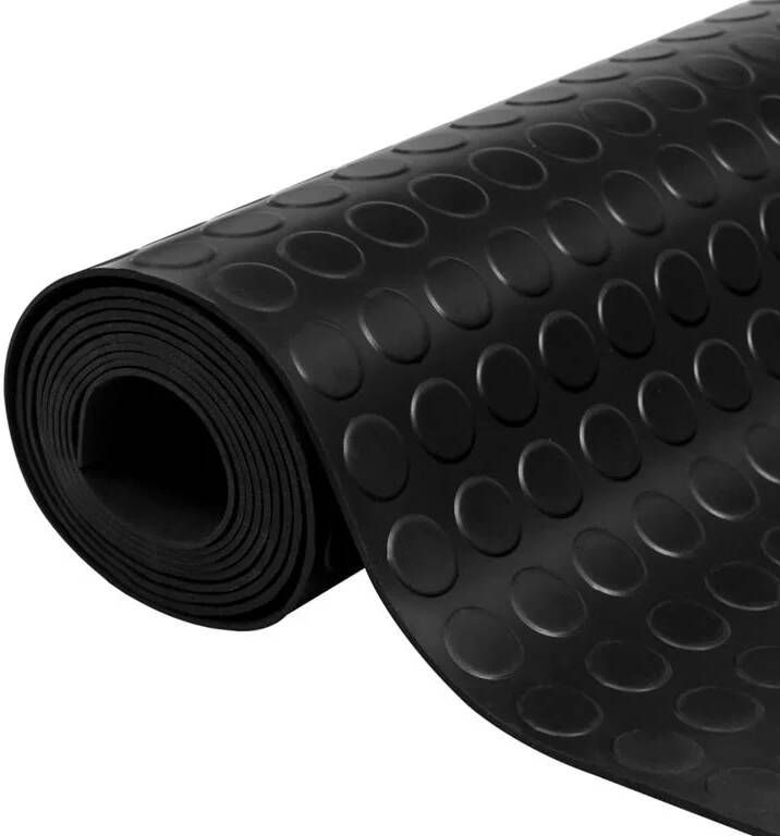 vidaXL Vloermat anti-slip 3 mm 1 5x4 m rubber stip