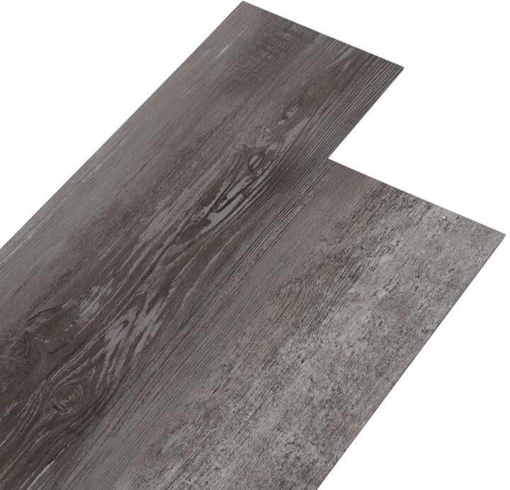 VidaXL Vloerplanken zelfklevend 5 21 m² 2 mm PVC gestreept hout