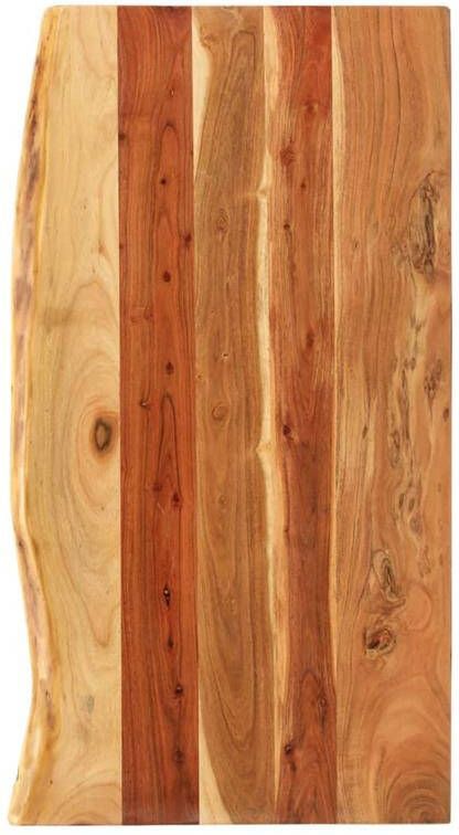 VidaXL Wastafelblad 100x52x2 5 cm massief acaciahout - Foto 2