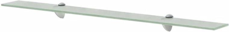 VIDAXL Zwevende plank 90x20 cm 8 mm glas