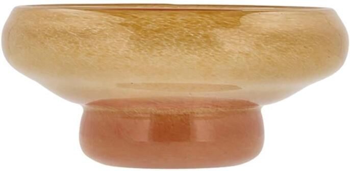 Villa Collection Styles Glazen Schaal Ø 22 cm Geel Oranje