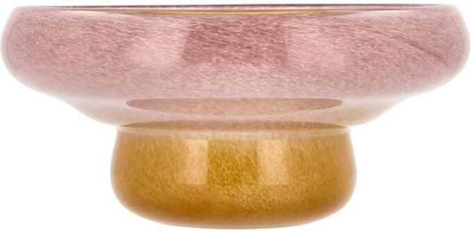 Villa Collection Styles Glazen Schaal Ø 30 cm Roze Geel