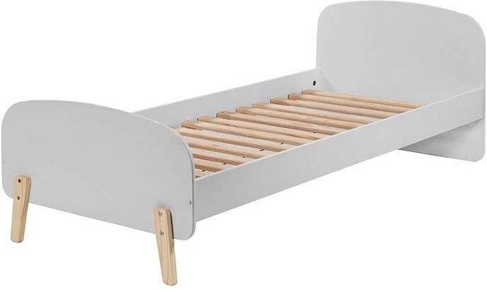 Vipack Kiddy Kinderbed met Lattenbodem 90x200 cm Grijs - Foto 7