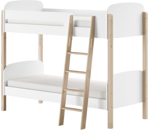 Vipack Kiddy Stapelbed 90 x 200 cm Wit - Foto 2