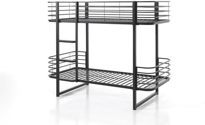 Vipack stapelbed Oscar metaal zwart 166x104x205 cm Leen Bakker - Foto 4