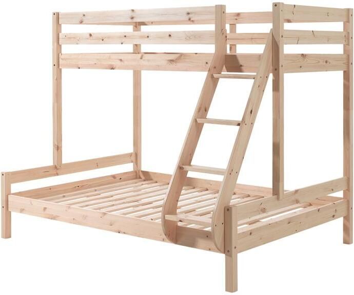 Vipack stapelbed Pino bruin 207 5x157 5x166 8 cm Leen Bakker - Foto 4