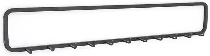 Vtw Living Kapstok Industrieel Antraciet Metaal 100 cm