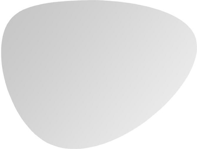 Vtw Living Badkamerspiegel Asymmetrisch Organisch met Verlichting 120 x 80 cm