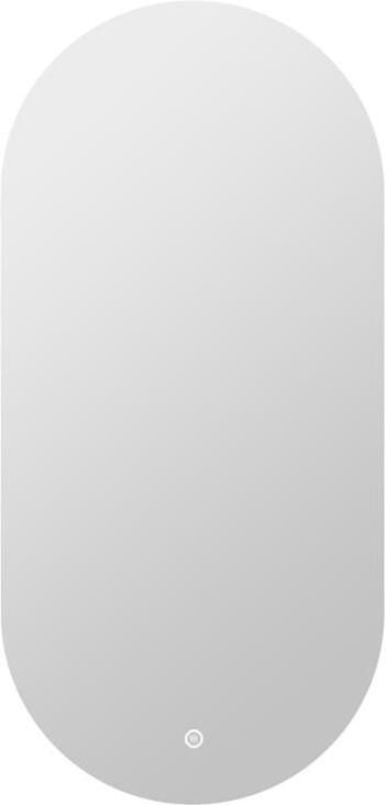 Vtw Living Badkamerspiegel Ovaal 50 x 100 cm Spiegel met Verlichting