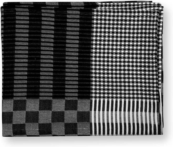 Trendhopper Tafelkleed Square zwart wit 150x250cm - Foto 1
