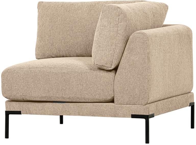 Vtwonen Couple Bank Hoekelement Polyester Natural Melange